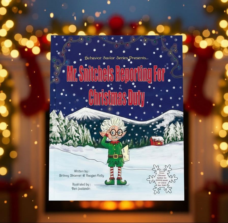 Mr. Snitchels Reporting For Christmas Duty Book
